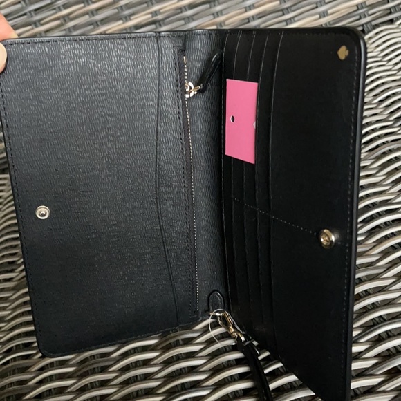 Kate Spade Darcy Clutch wallet wristlet graphic multi - Picture 10 of 16